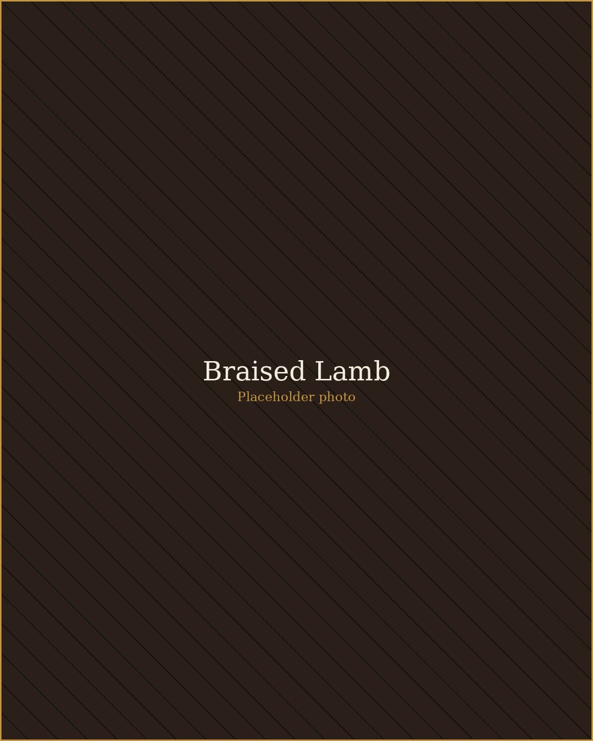 Rustic Red Spiced Braised Lamb Shank